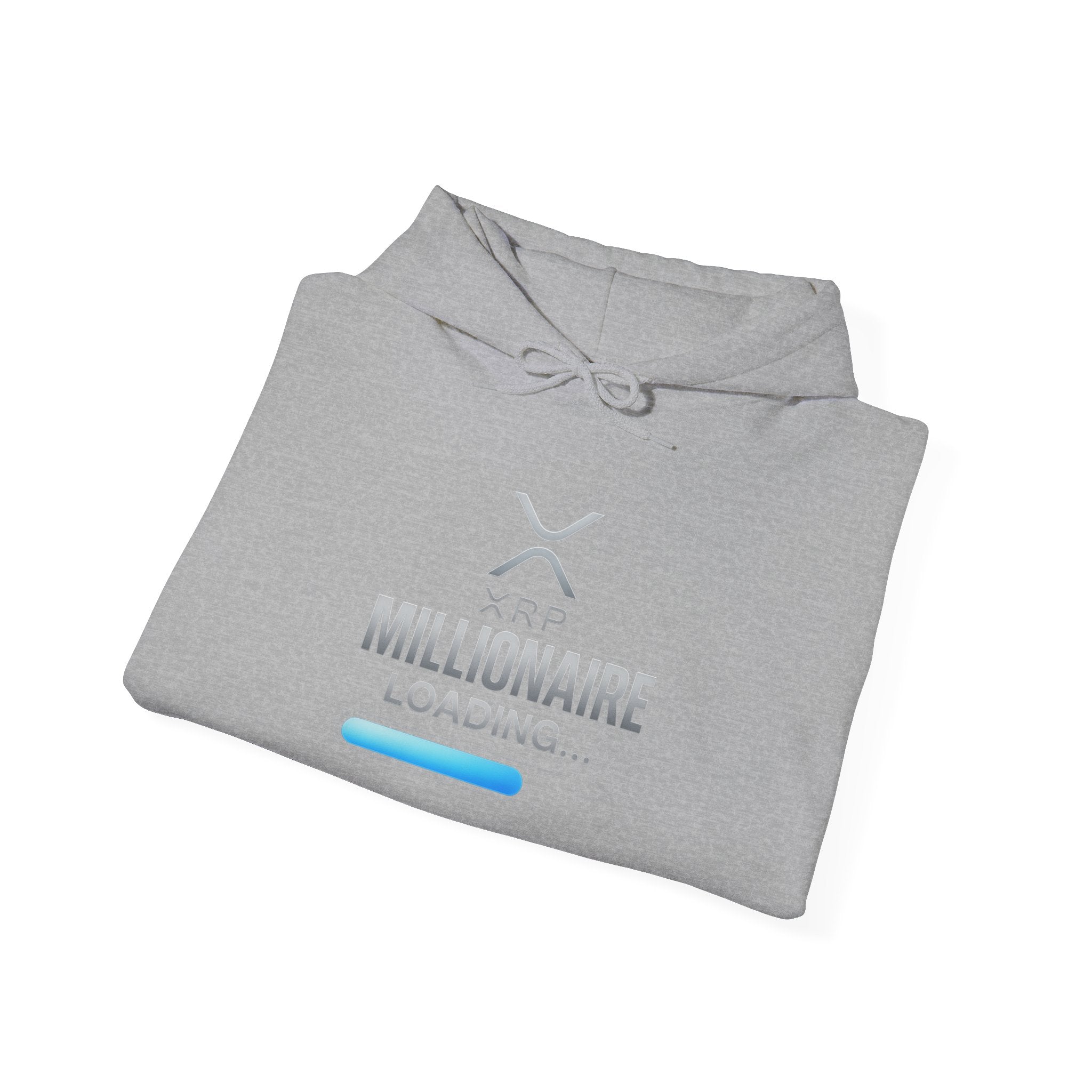 Milllionaire Loading Hoodie – Crypto XRP Progress Bar Sweatshirt
