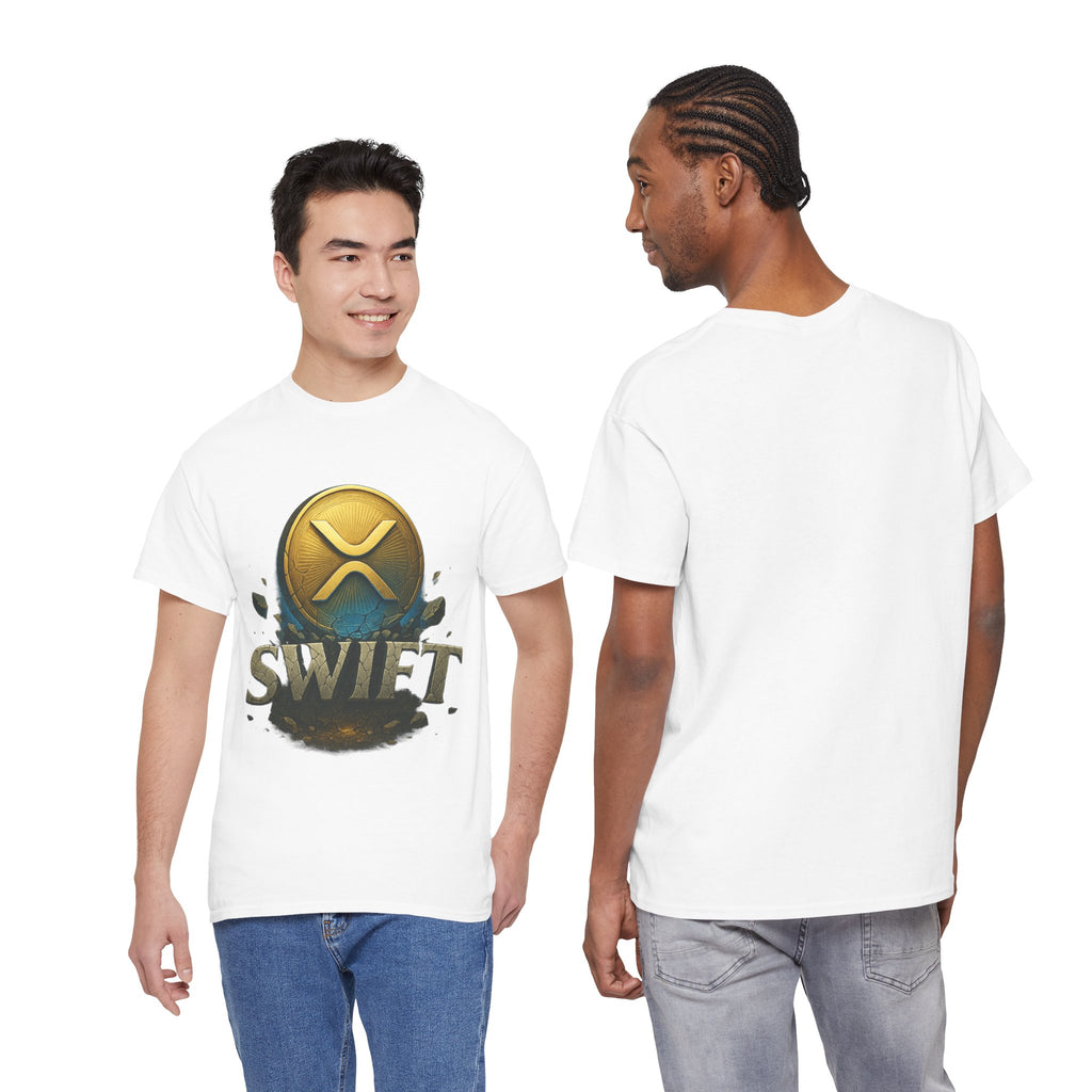 XRP Swift Cryptocurrency T‑Shirt — Ripple Coin Logo Graphic Tee