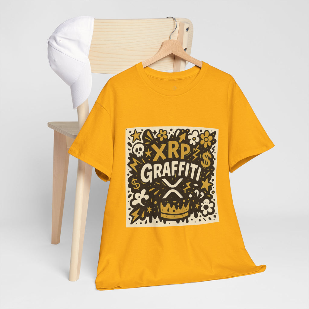 XRP Graffiti Tee — Crypto Street Art T-Shirt
