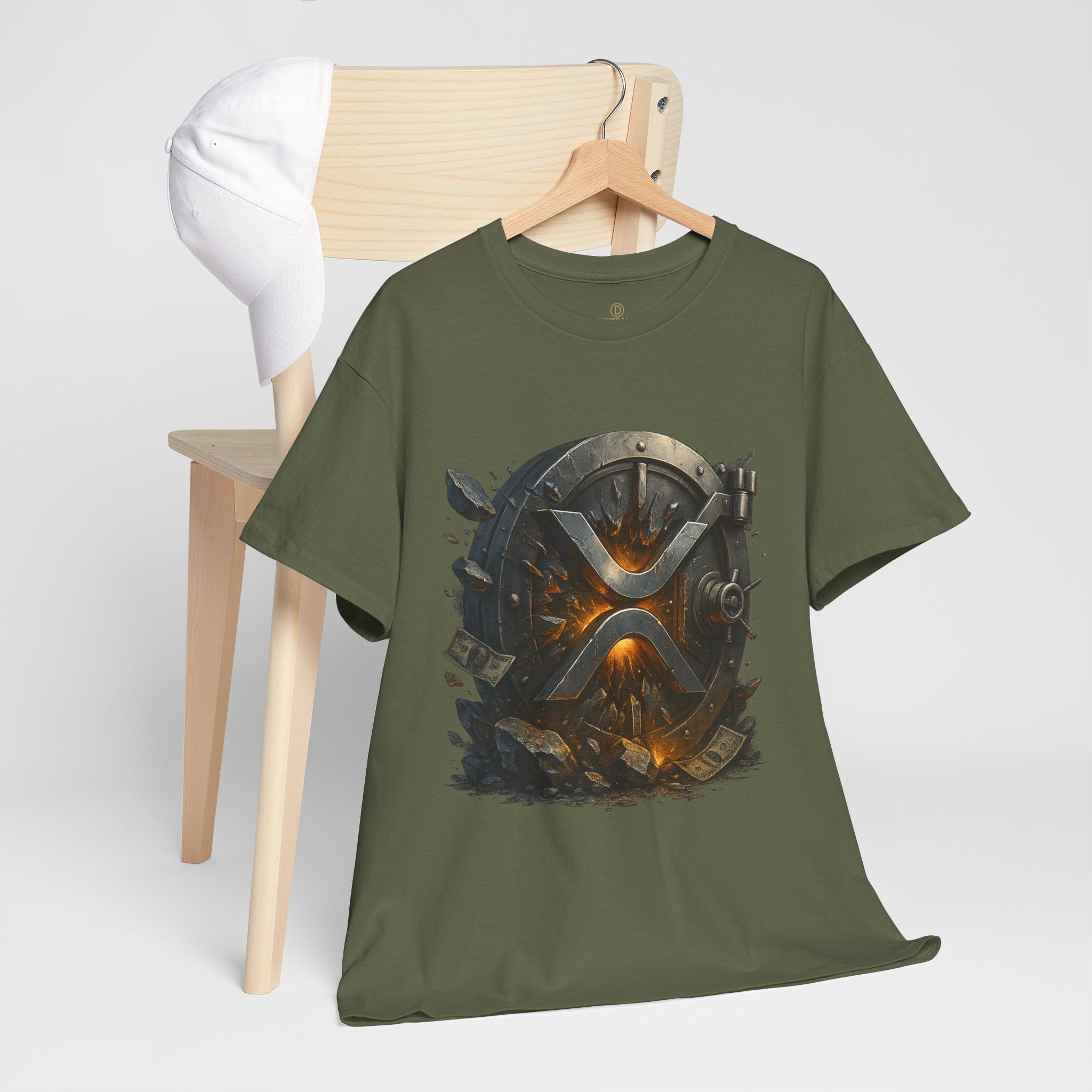 Warrior Shield T-Shirt — Medieval Viking Shield Graphic Tee