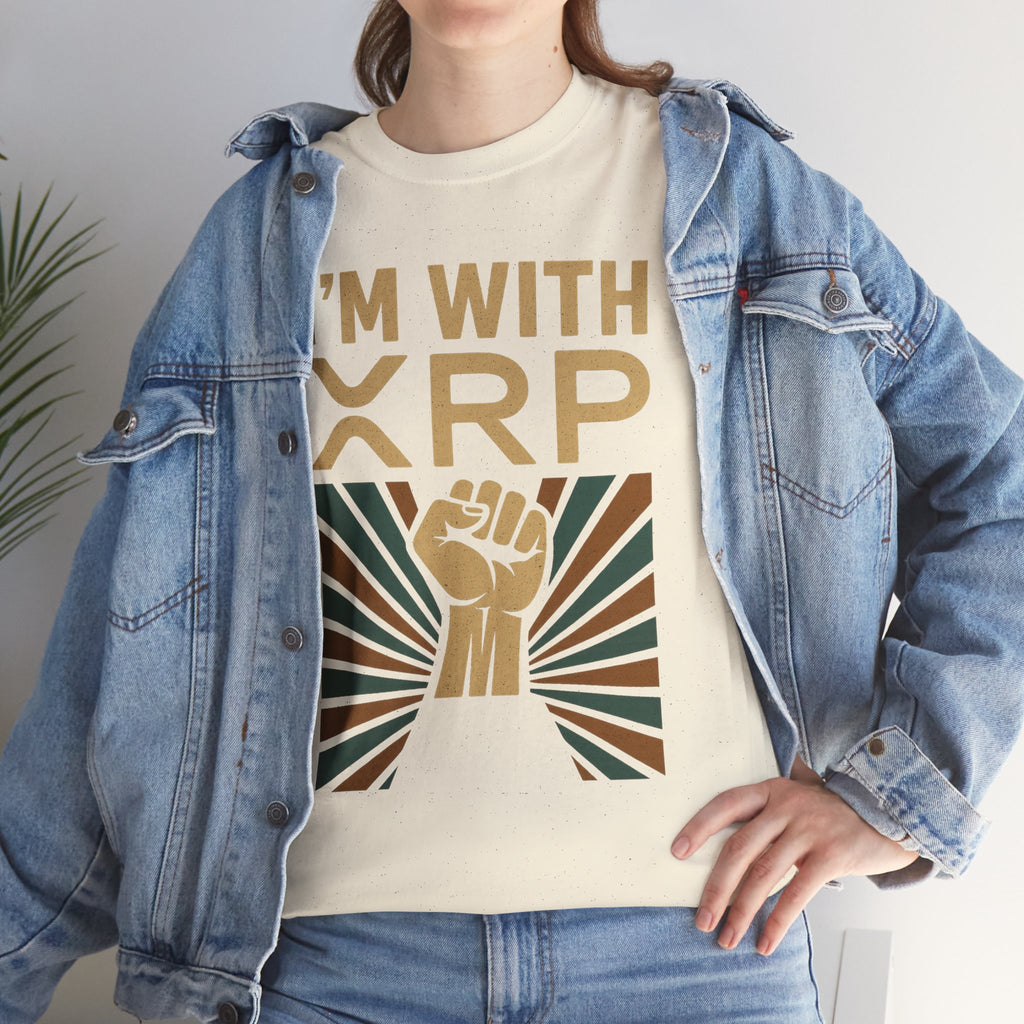I'm With XRP Graphic Tee – Crypto Supporter Shirt