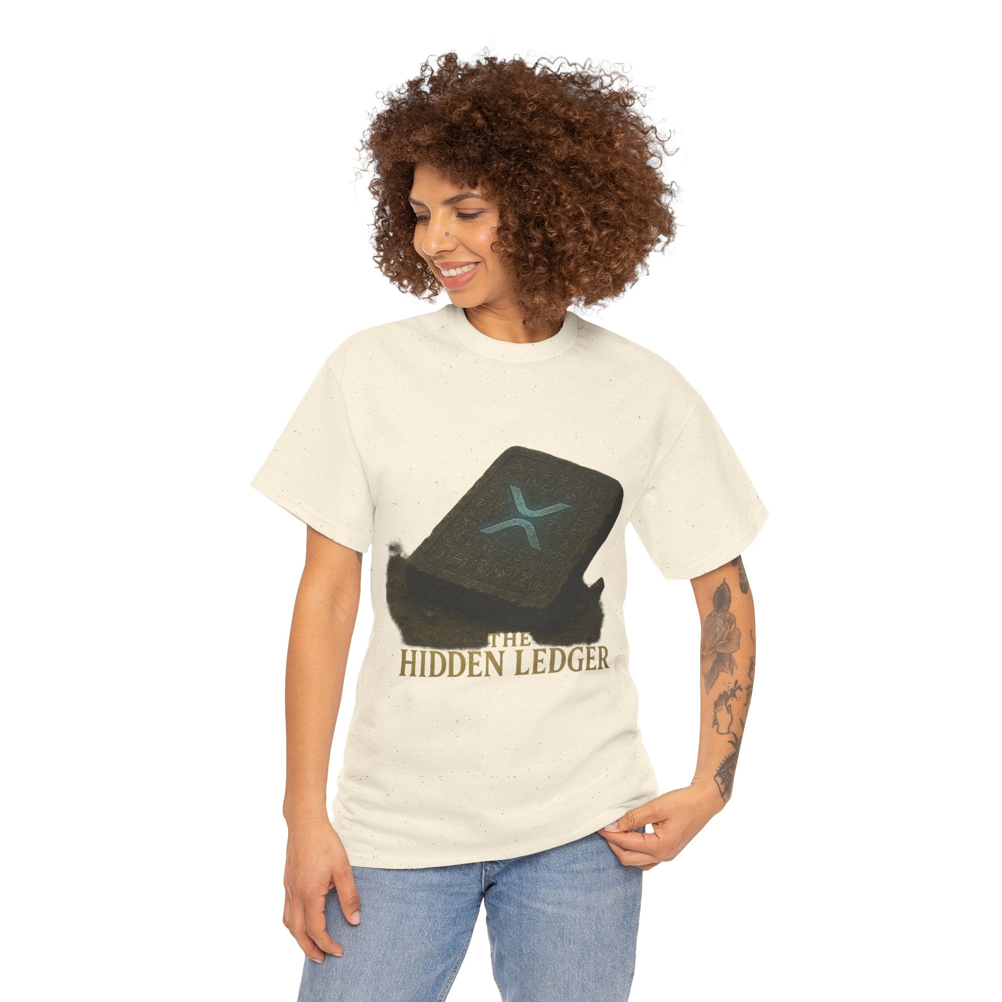 T-Shirt — "The Hidden Ledger" Crypto XRP Wallet Graphic Tee
