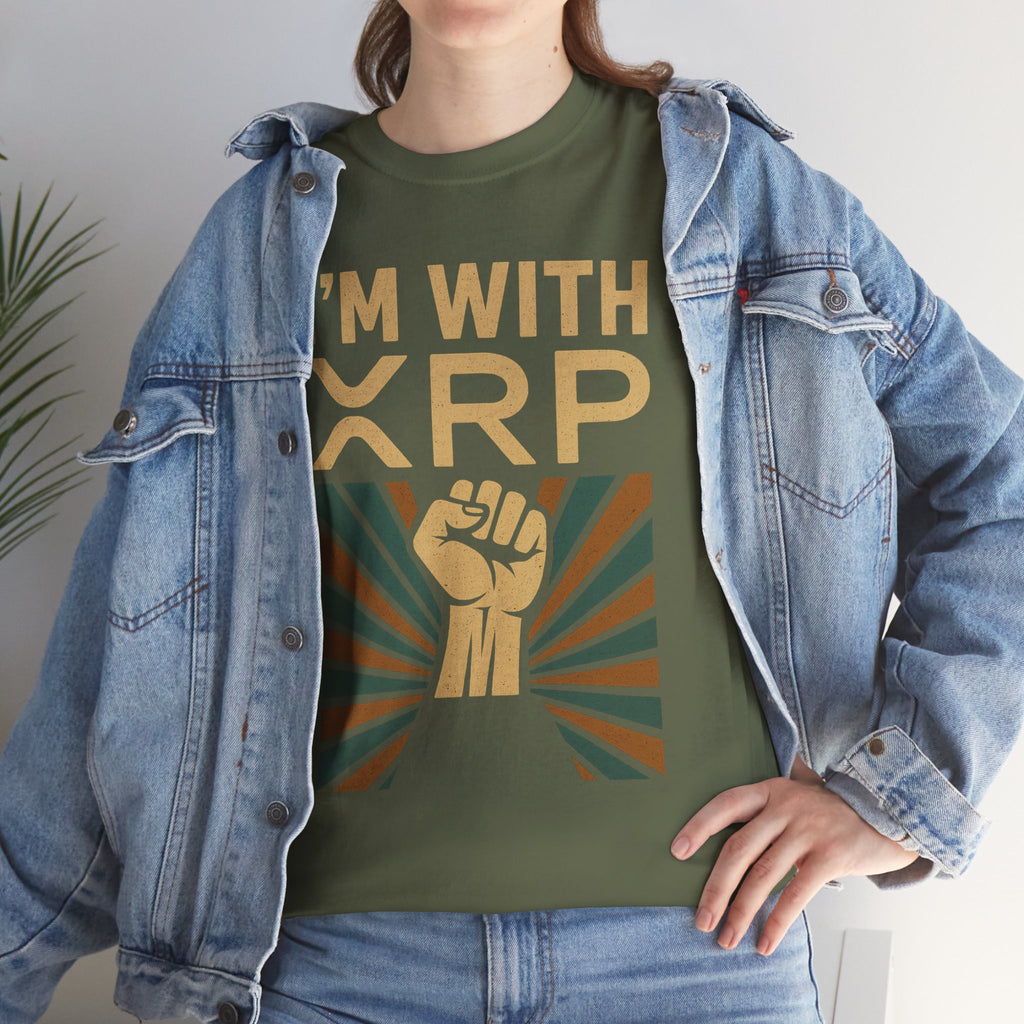 I'm With XRP Graphic Tee – Crypto Supporter Shirt