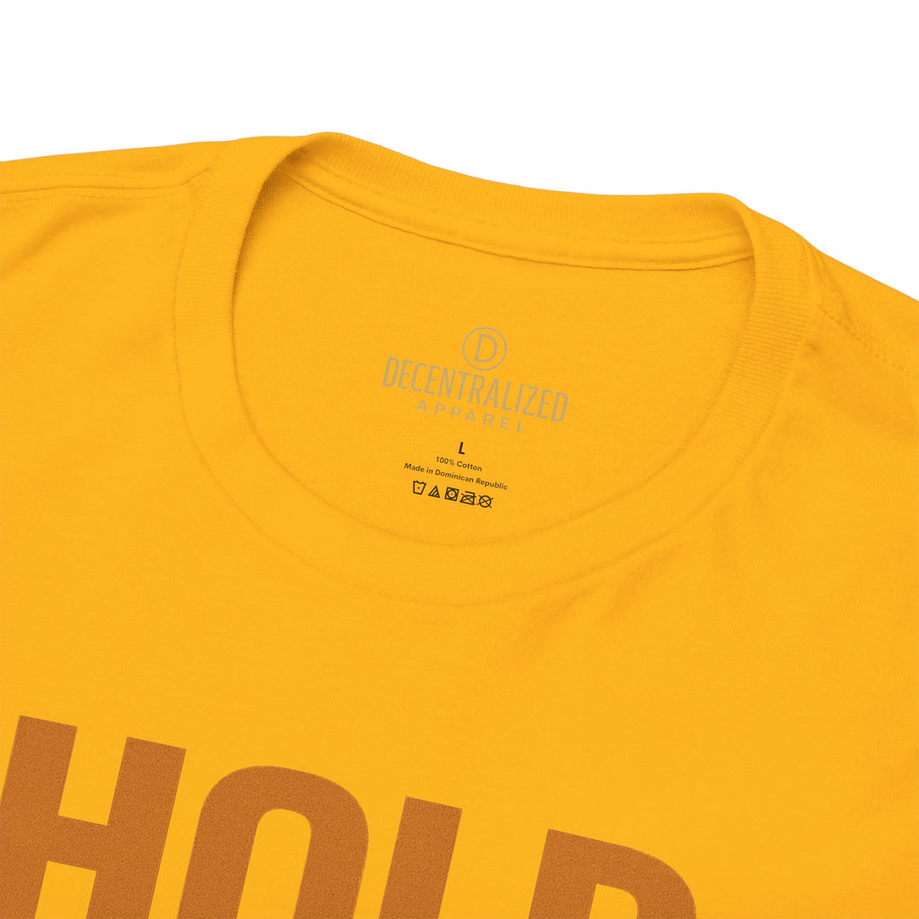 Hold The Line Tee — Bold Flag Graphic Cryptocurrency XRP Shirt