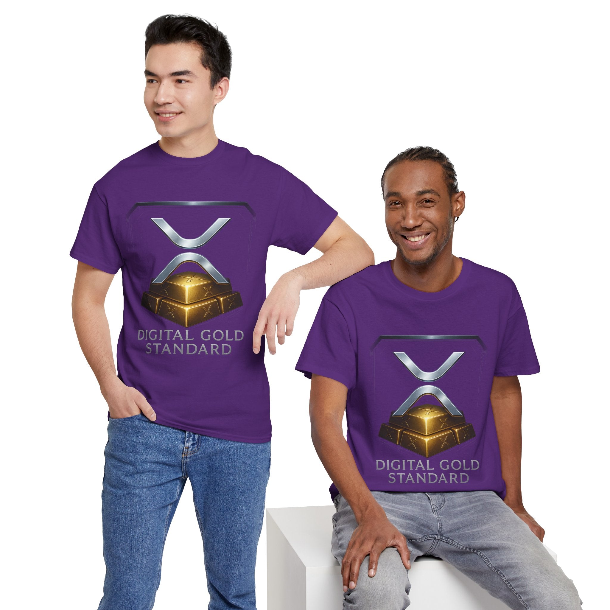XRP 'Digital Gold Standard' Tee — Cryptocurrency Logo Shirt