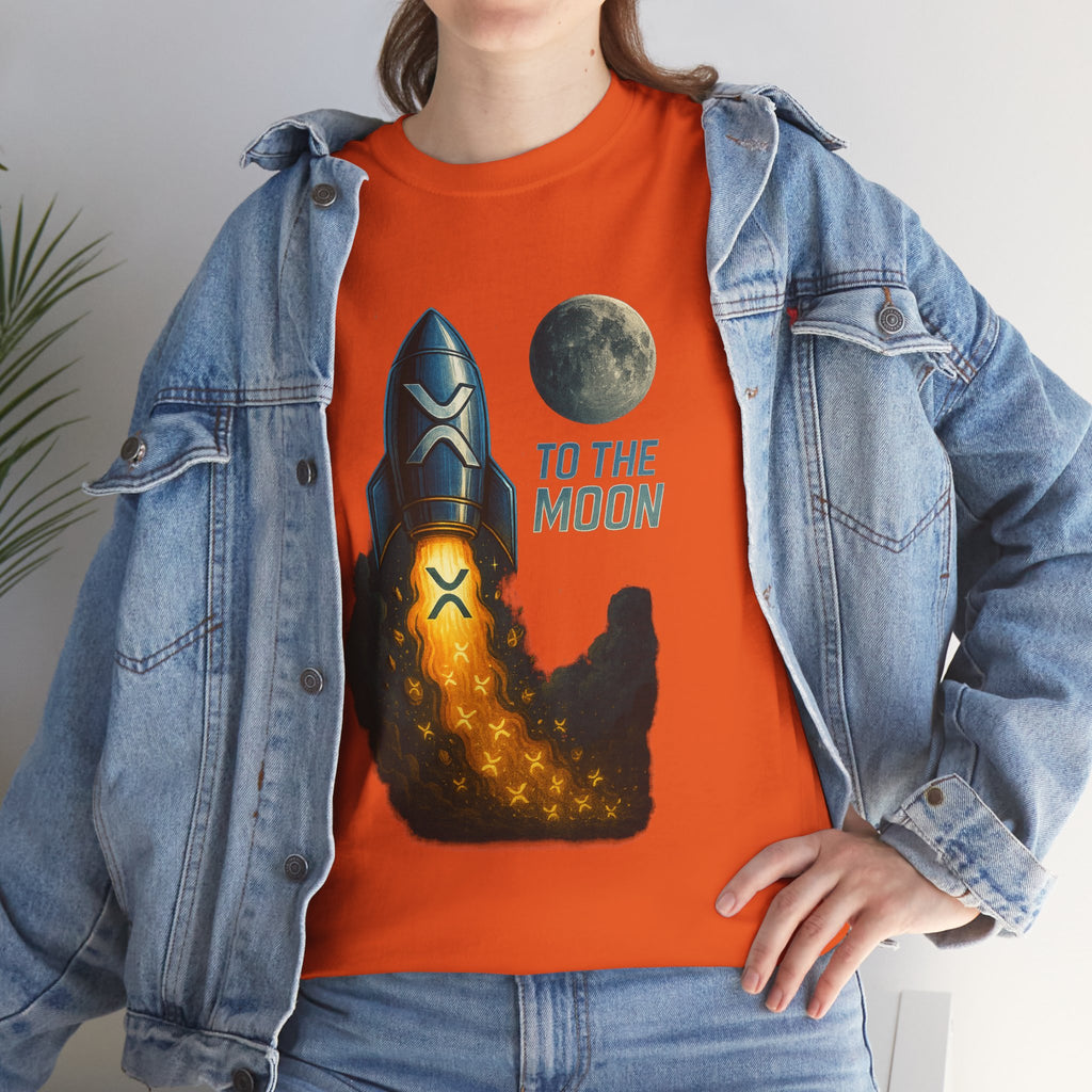 Rocket 'To the Moon' T-Shirt - Space Exploration Graphic Tee