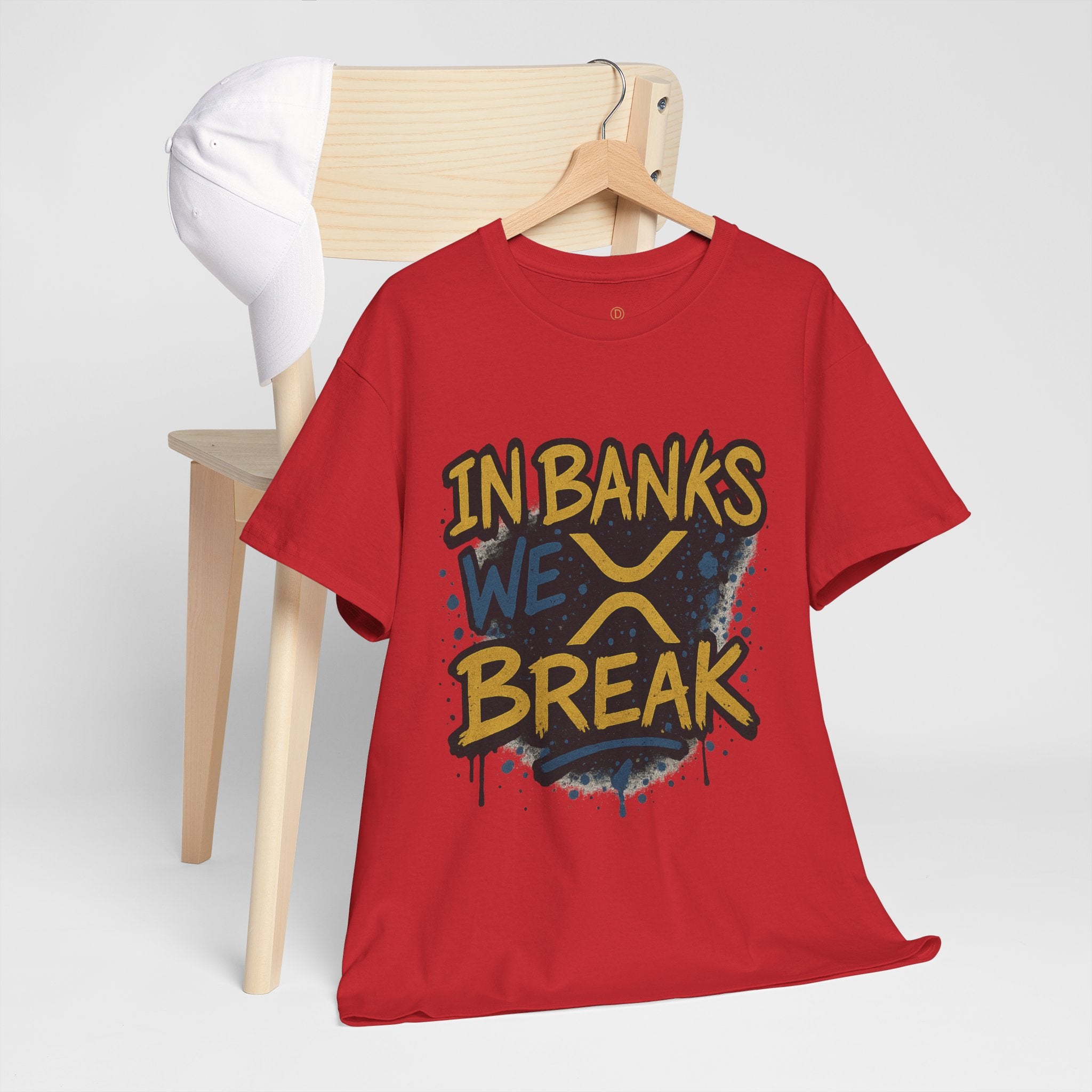 Ripple 'In Banks We Break' Graphic Tee — Crypto XRP Streetwear