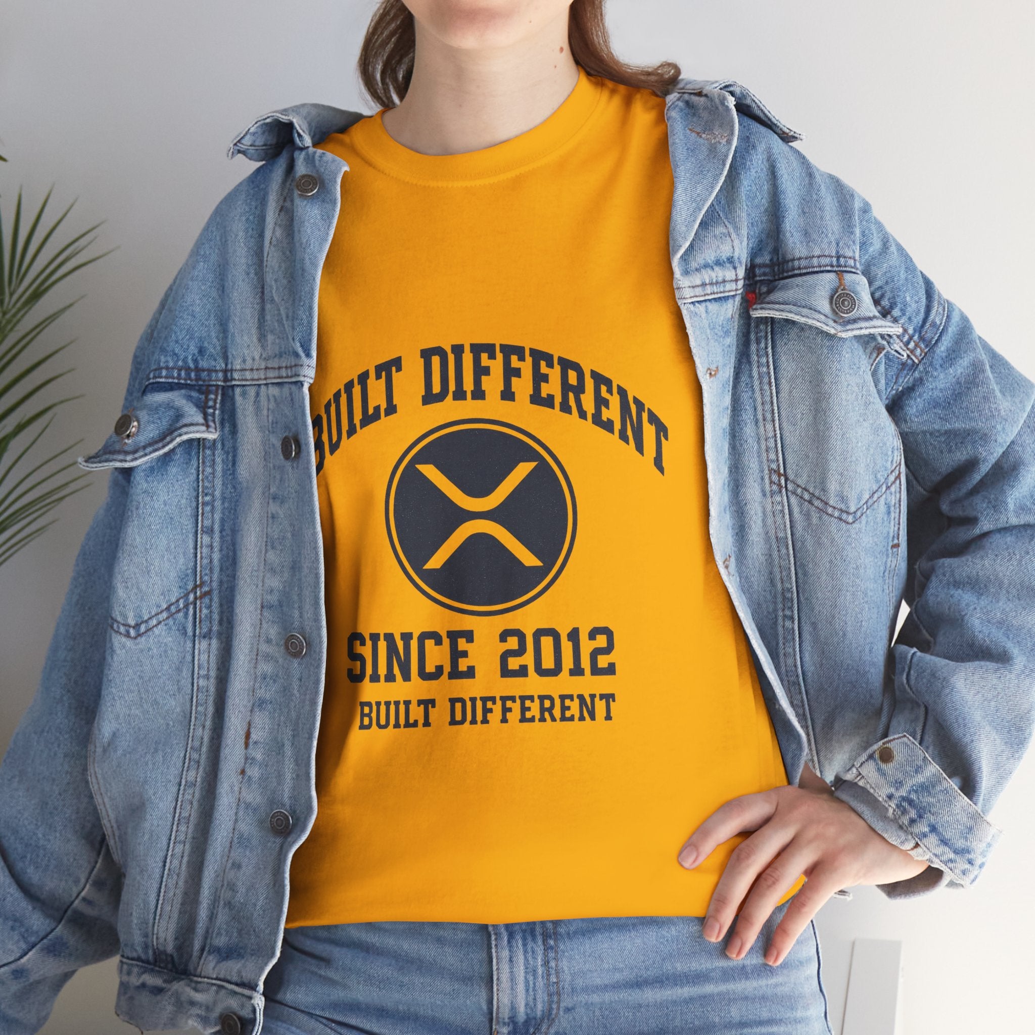 Built Different Since 2012 T-Shirt – Ripple XRP Logo Tee