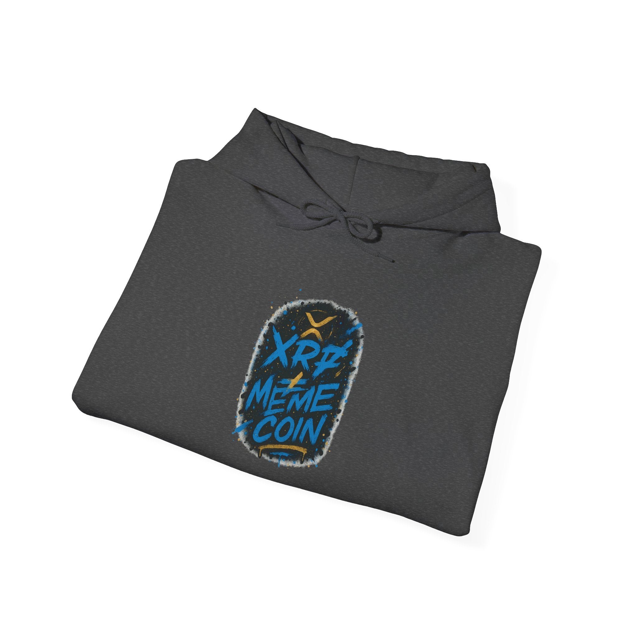 XRP Meme Coin Hoodie – Crypto Graffiti Logo Pullover