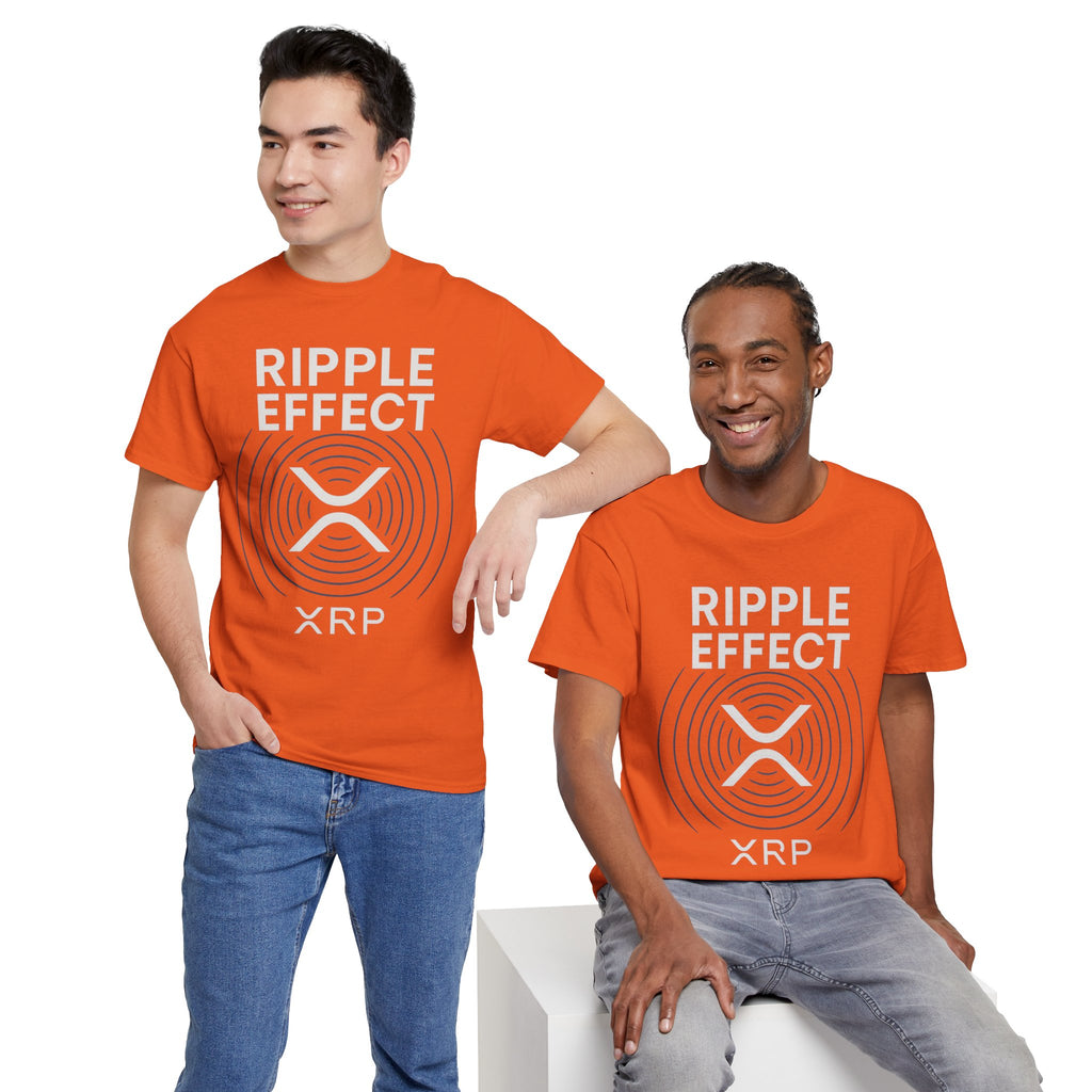 Ripple Effect XRP Tee — Minimal Cryptocurrency Logo T-Shirt