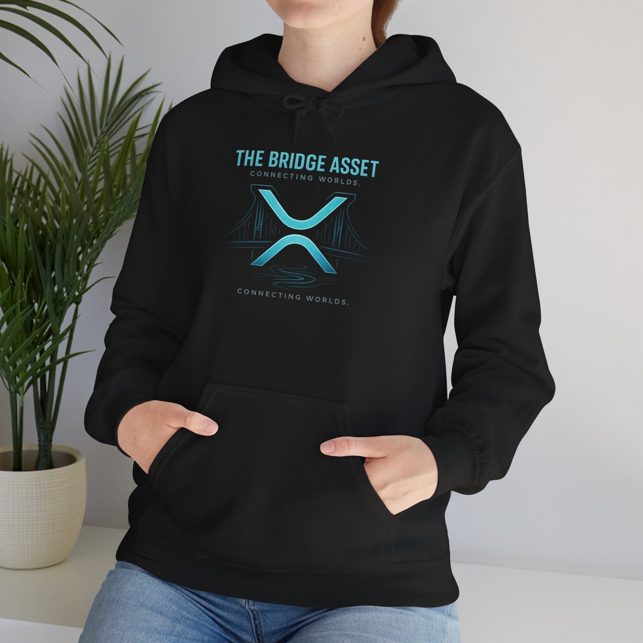 The Bridge Asset Hoodie — Ripple Bridge Logo Pullover
