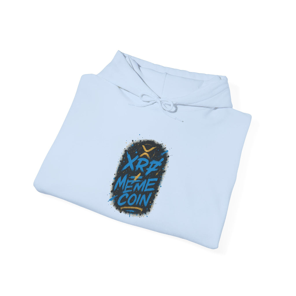 XRP Meme Coin Hoodie – Crypto Graffiti Logo Pullover