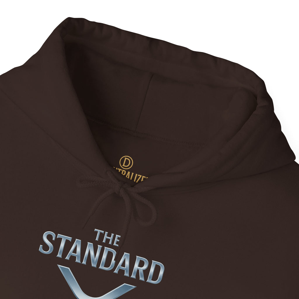 XRP 'The Standard' Logo Hoodie — Crypto Casual Pullover