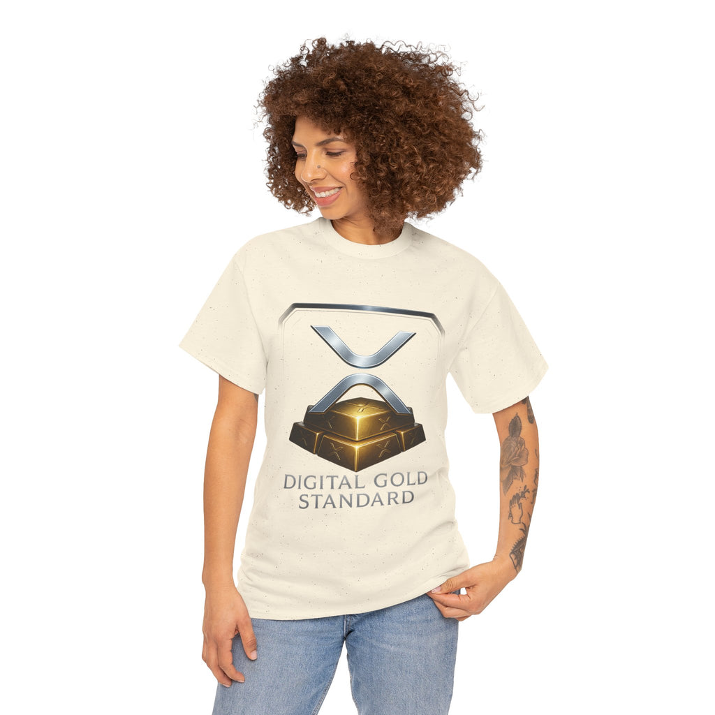XRP 'Digital Gold Standard' Tee — Cryptocurrency Logo Shirt