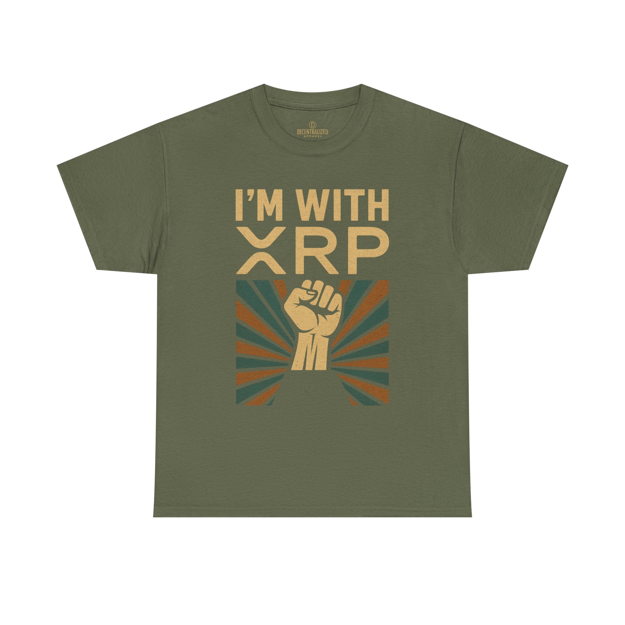 I'm With XRP Graphic Tee – Crypto Supporter Shirt