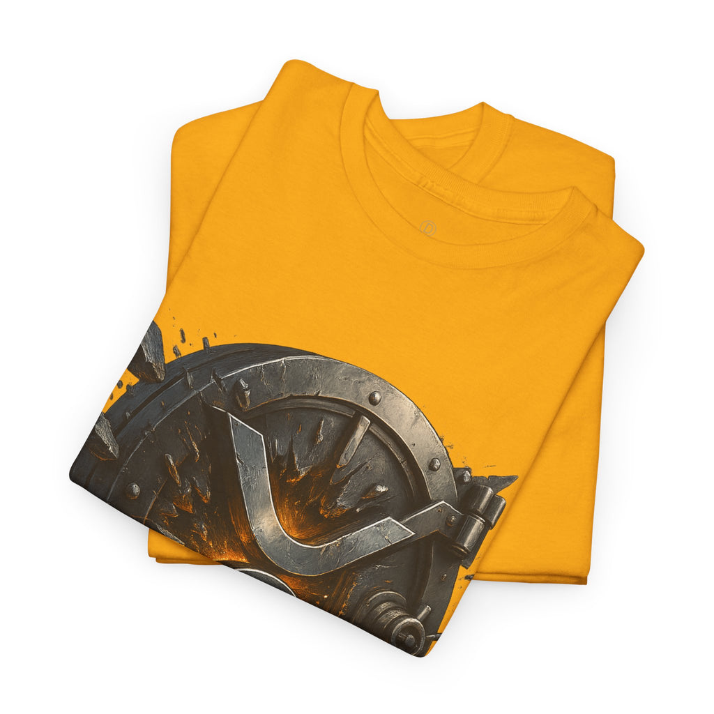 Warrior Shield T-Shirt — Medieval Viking Shield Graphic Tee
