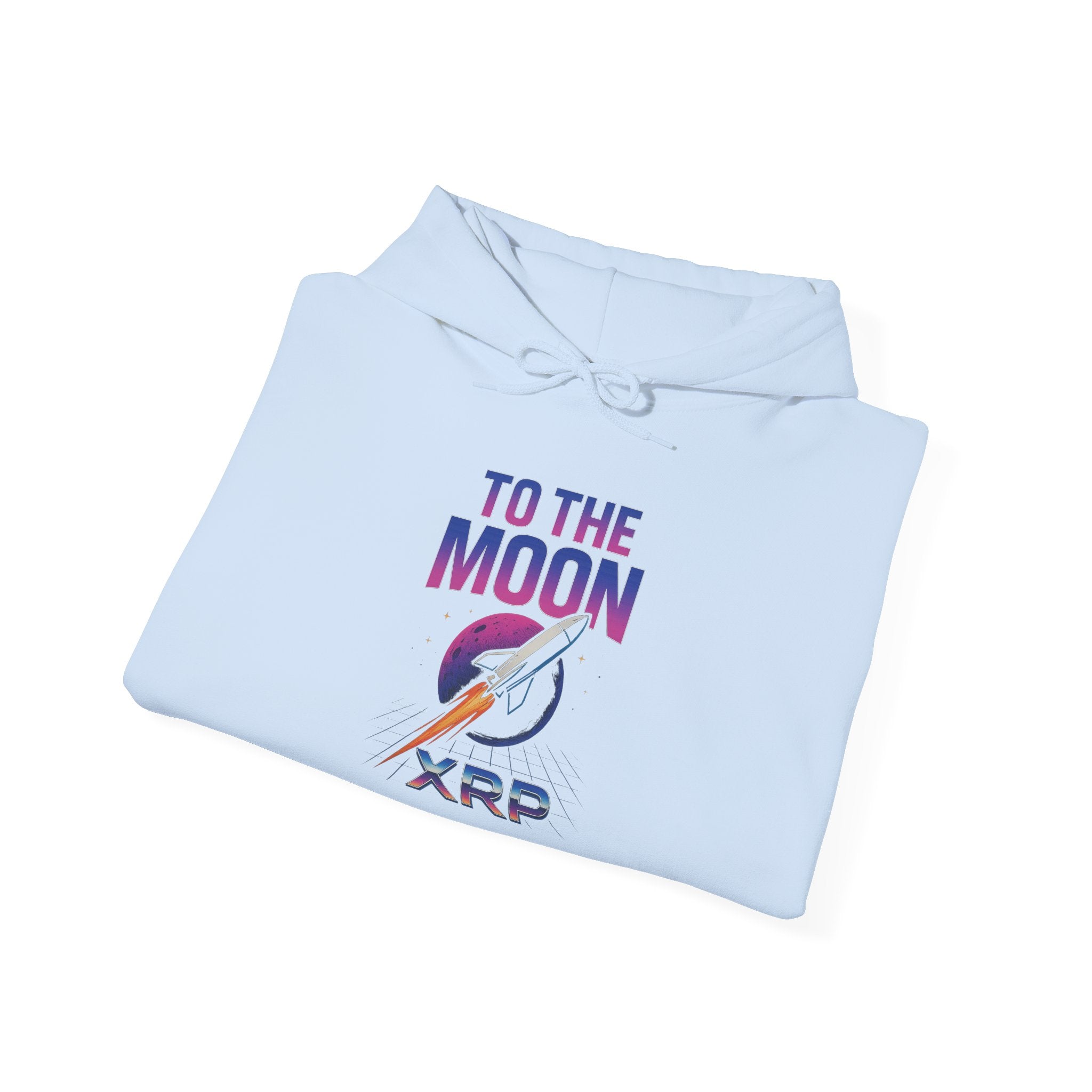 XRP To The Moon Hoodie – Crypto Investor Sweatshirt