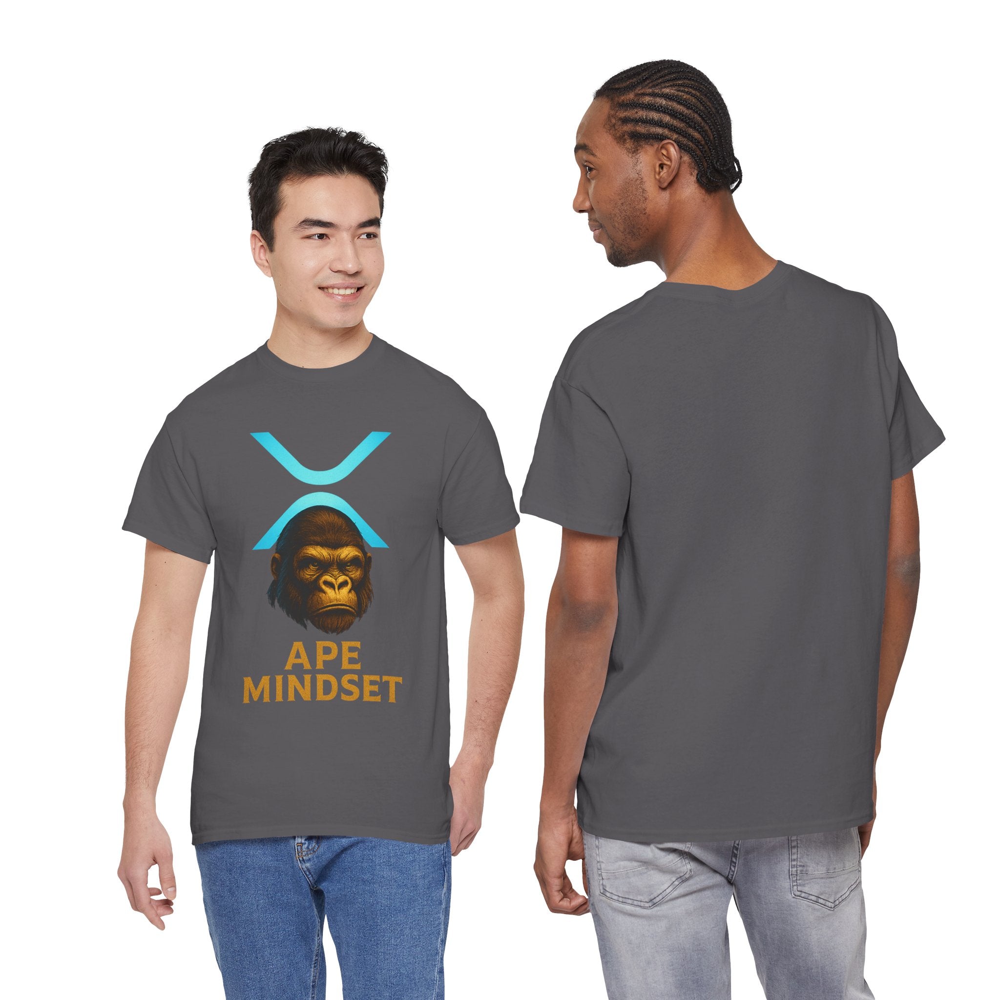 Ape Mindset T-Shirt — Crypto XRP Ape Graphic Tee