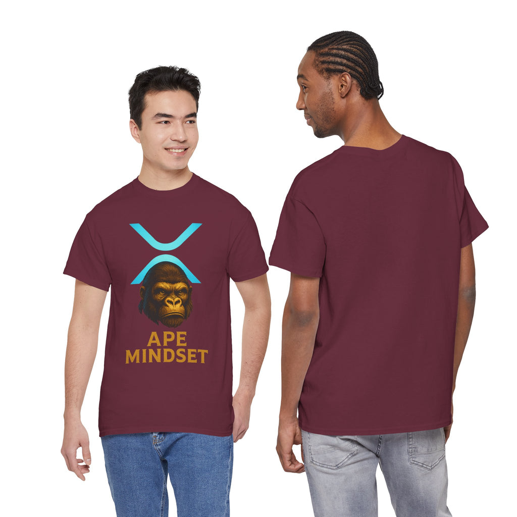 Ape Mindset T-Shirt — Crypto XRP Ape Graphic Tee
