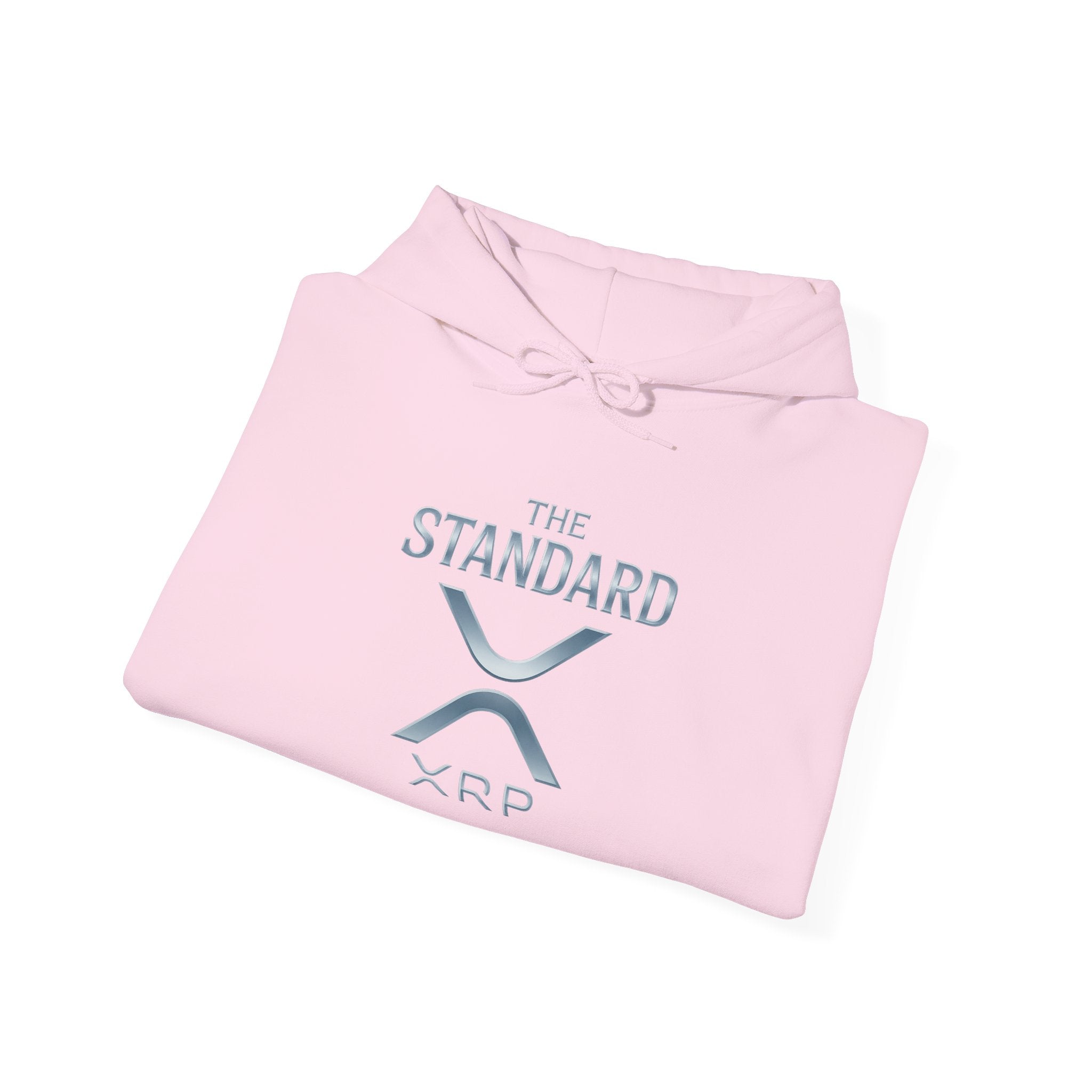 XRP 'The Standard' Logo Hoodie — Crypto Casual Pullover