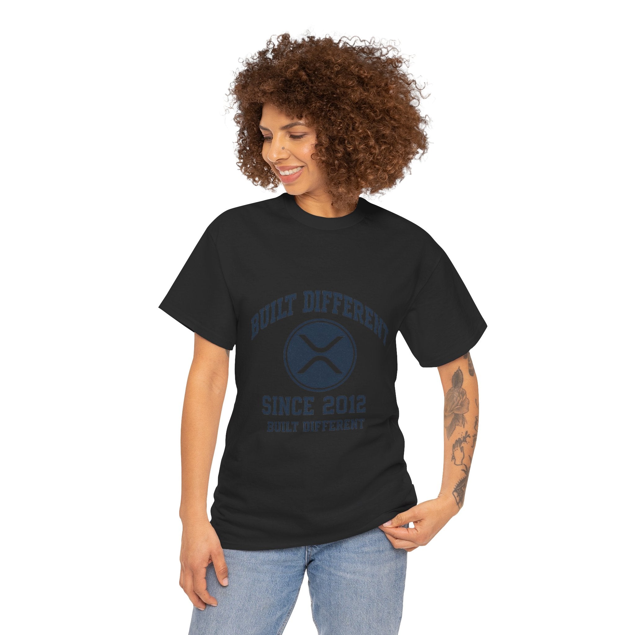 Built Different Since 2012 T-Shirt – Ripple XRP Logo Tee