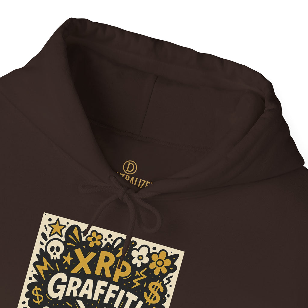 XRP Graffiti Hoodie – Street Art Crypto Sweatshirt
