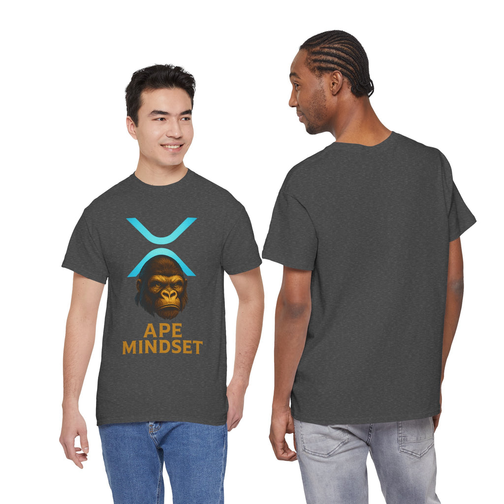 Ape Mindset T-Shirt — Crypto XRP Ape Graphic Tee