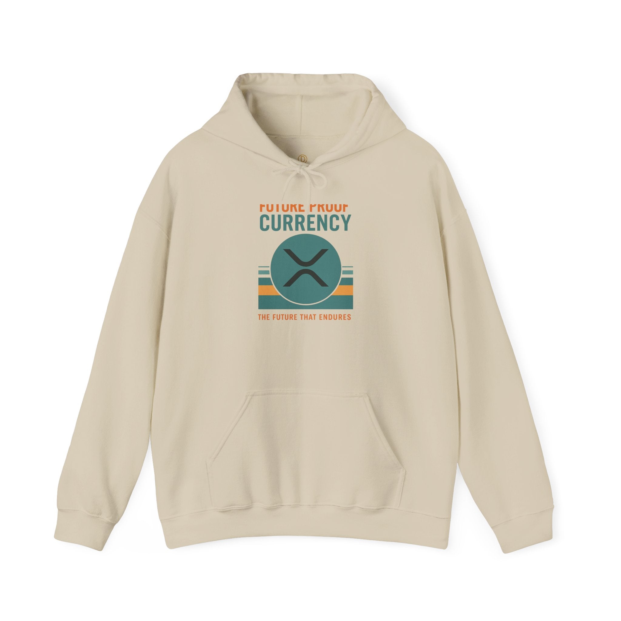 Ripple Crypto Hoodie – “Future Proof Currency” Retro Logo Sweatshirt