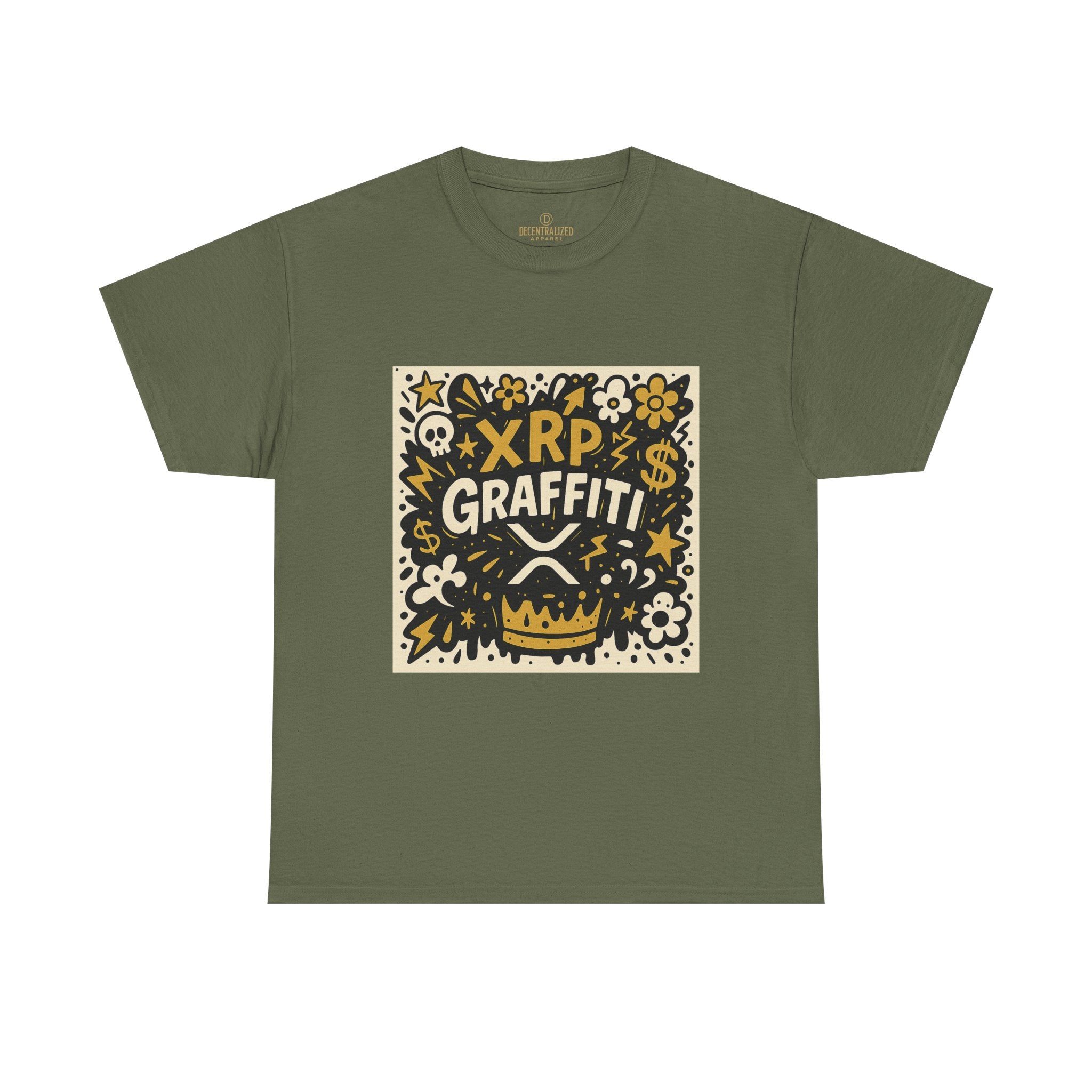 XRP Graffiti Tee — Crypto Street Art T-Shirt