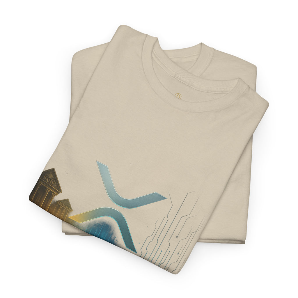 Ripple XRP Crypto Tee — 'The Bridge Asset' Logo T-Shirt