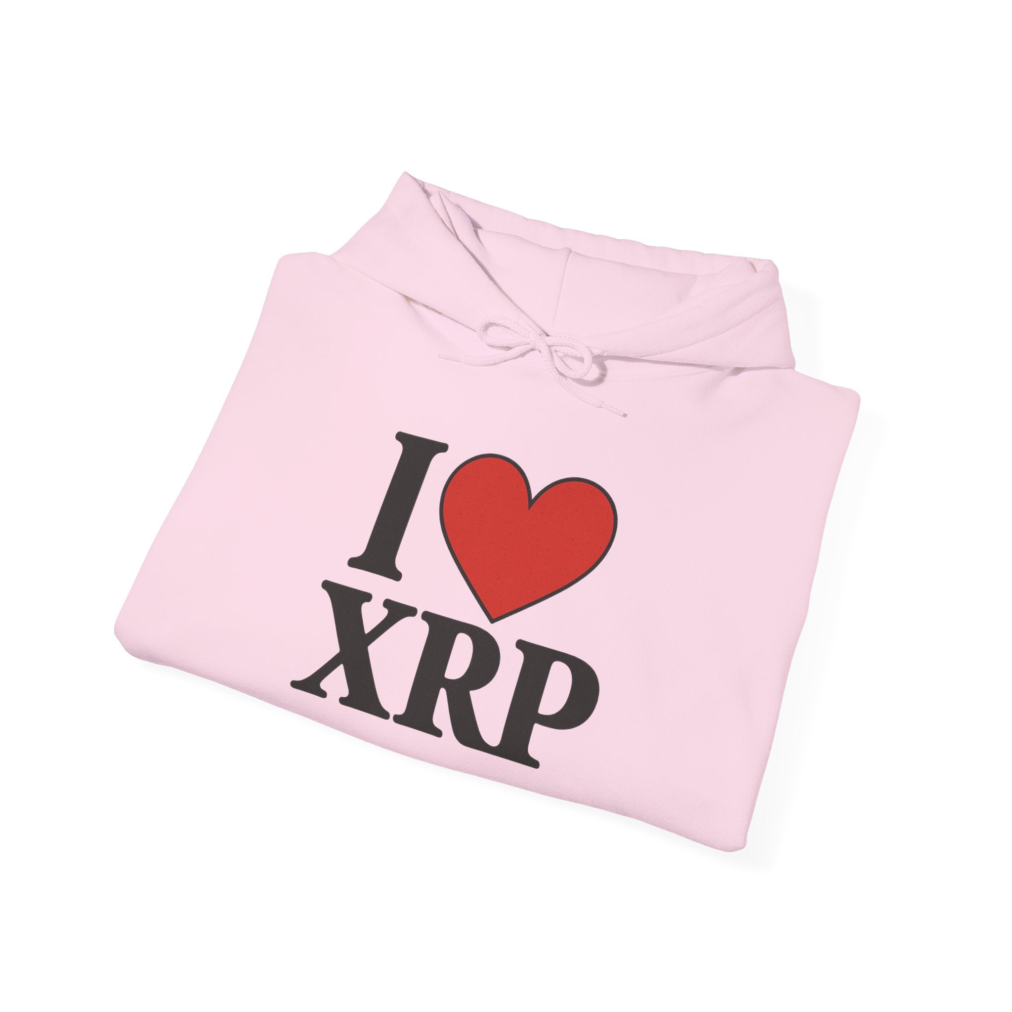 I  XRP Hoodie — Crypto Enthusiast Ripple Sweatshirt