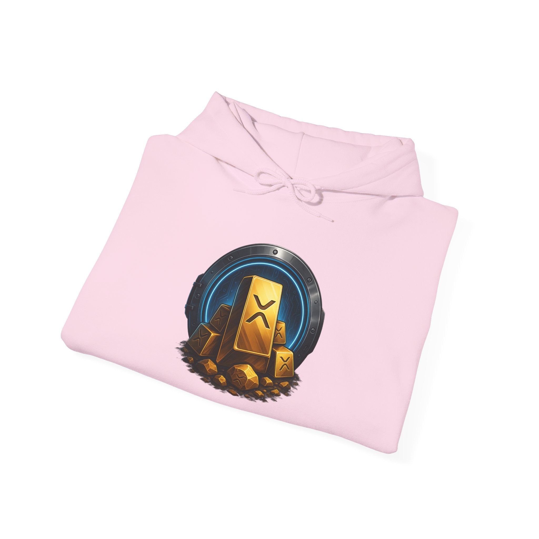 Gaming Treasure Hoodie — Gold Loot Chest Emblem