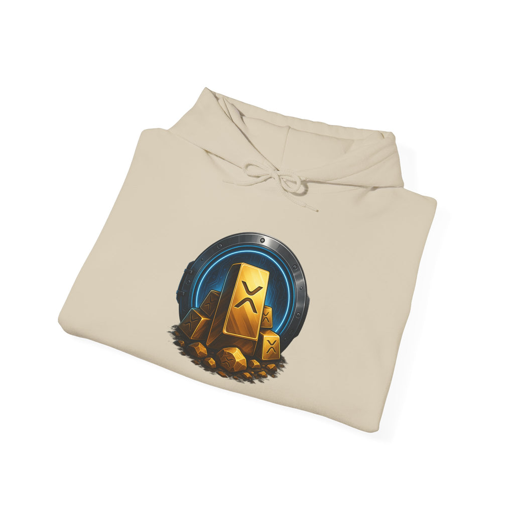 Gaming Treasure Hoodie — Gold Loot Chest Emblem
