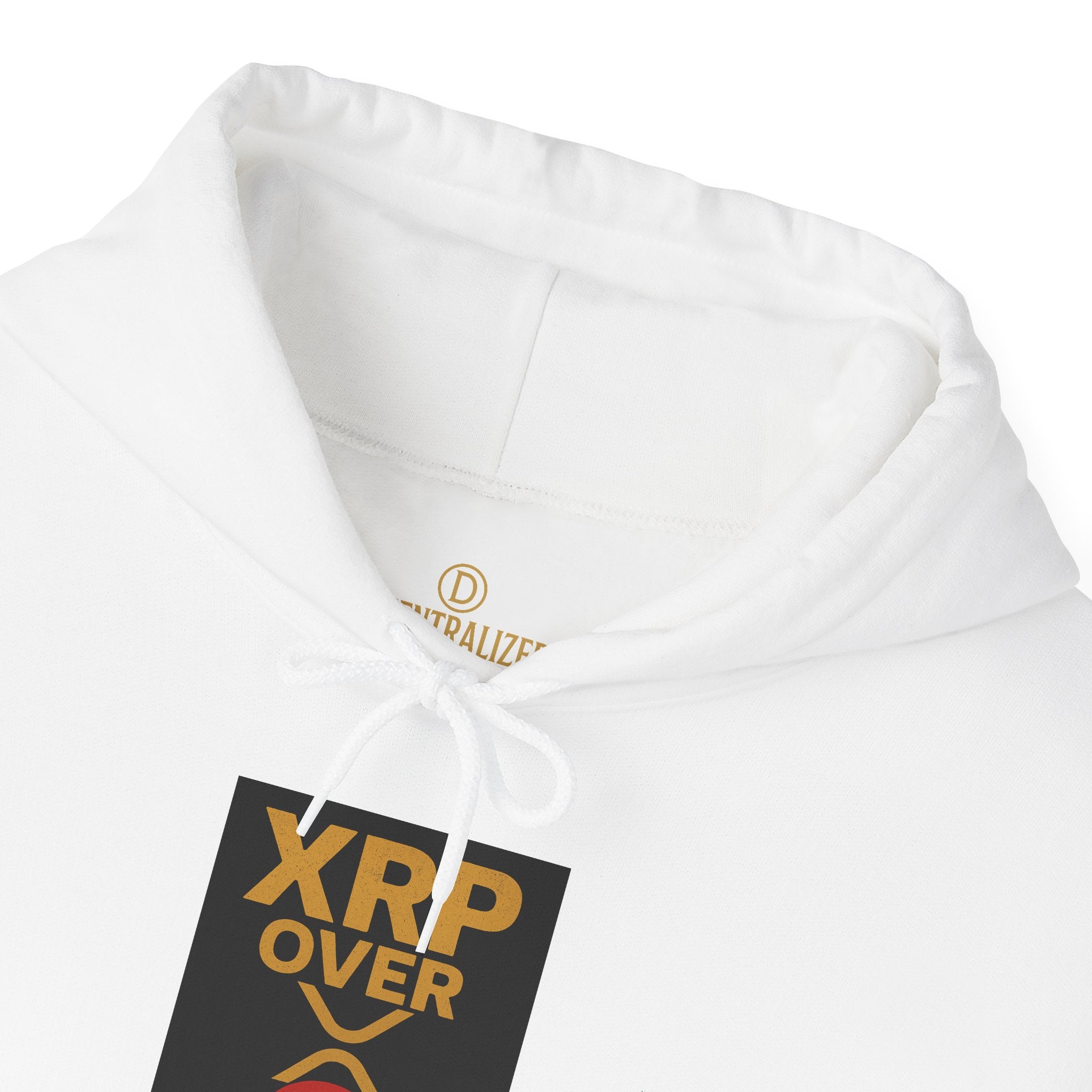 XRP Over Swift Hoodie - "Choose Wisely" Crypto Advocacy Sweatshirt