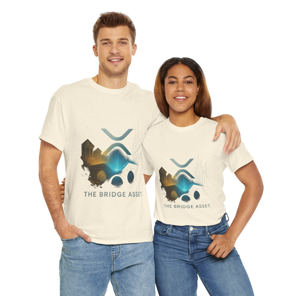 Ripple XRP Crypto Tee — 'The Bridge Asset' Logo T-Shirt