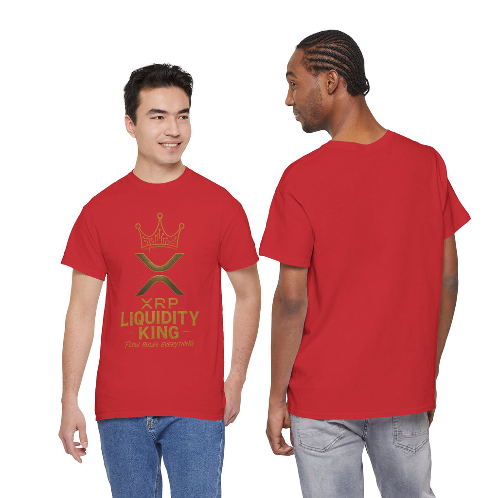 XRP Liquidity King Tee — Crypto Crown T-Shirt
