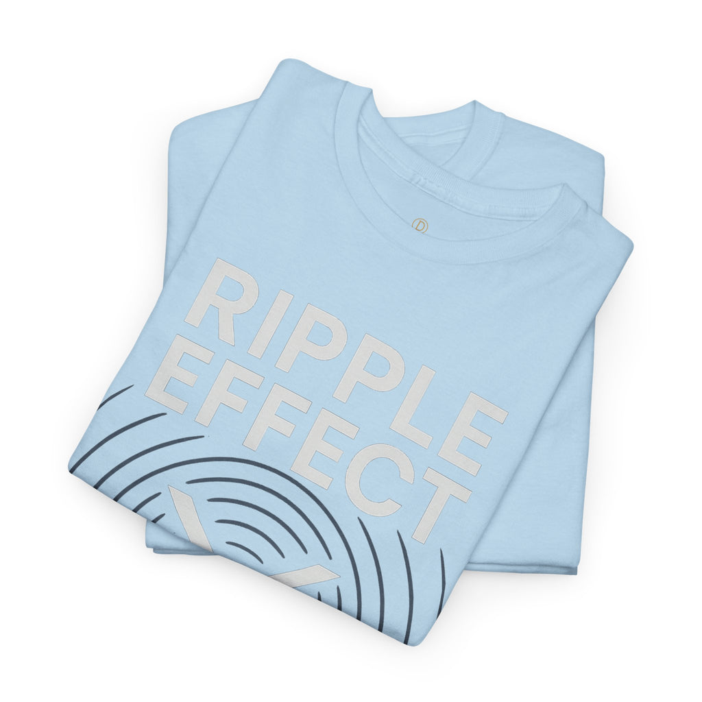 Ripple Effect XRP Tee — Minimal Cryptocurrency Logo T-Shirt