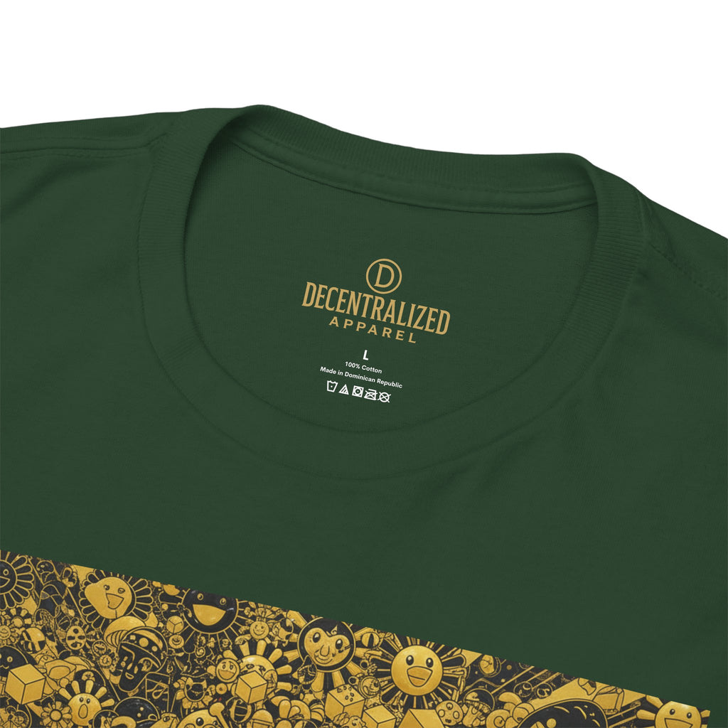 Sunflower Burst T‑Shirt — Golden Sunflower Pattern Tee