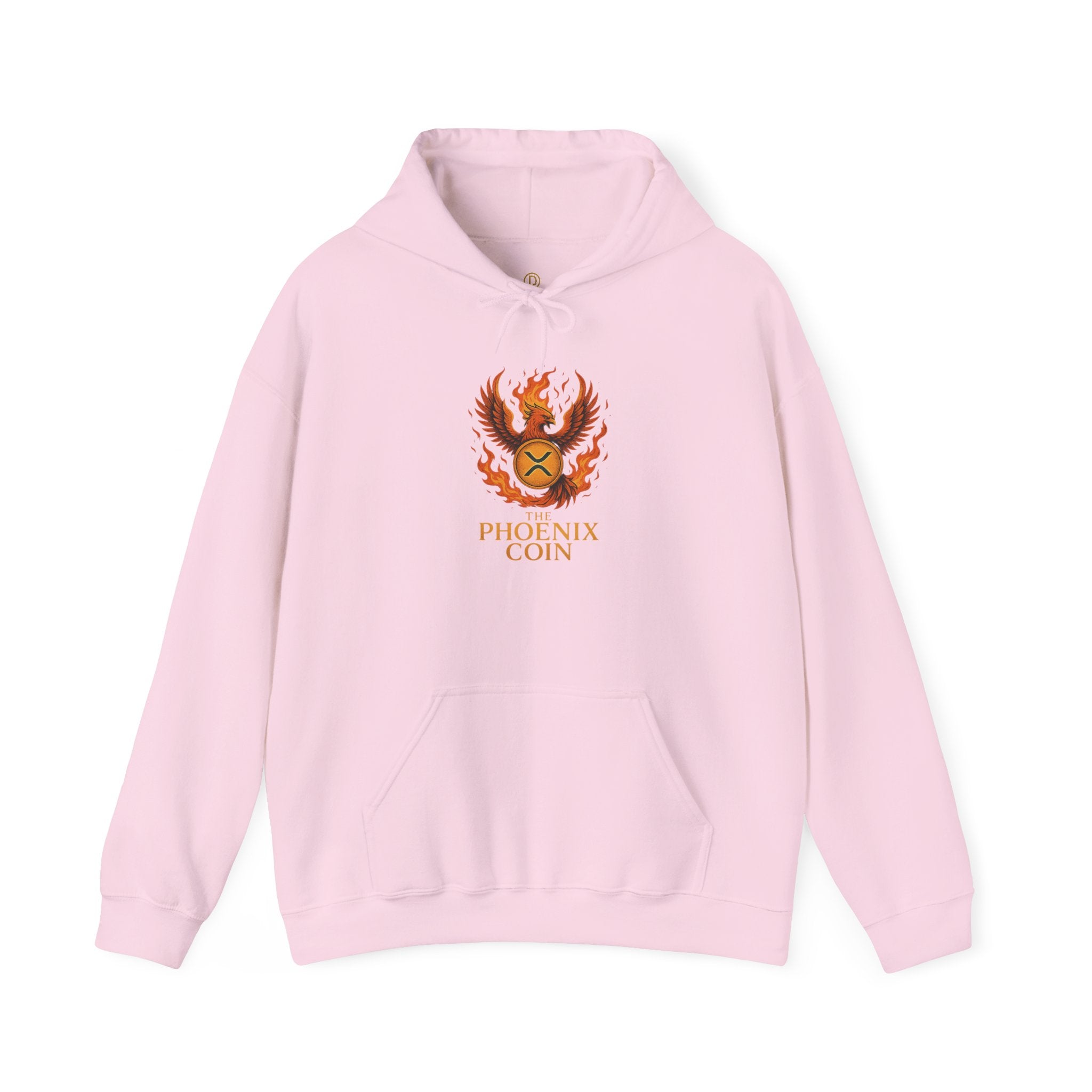 Phoenix Coin Hoodie — Fiery Phoenix Crest Sweatshirt