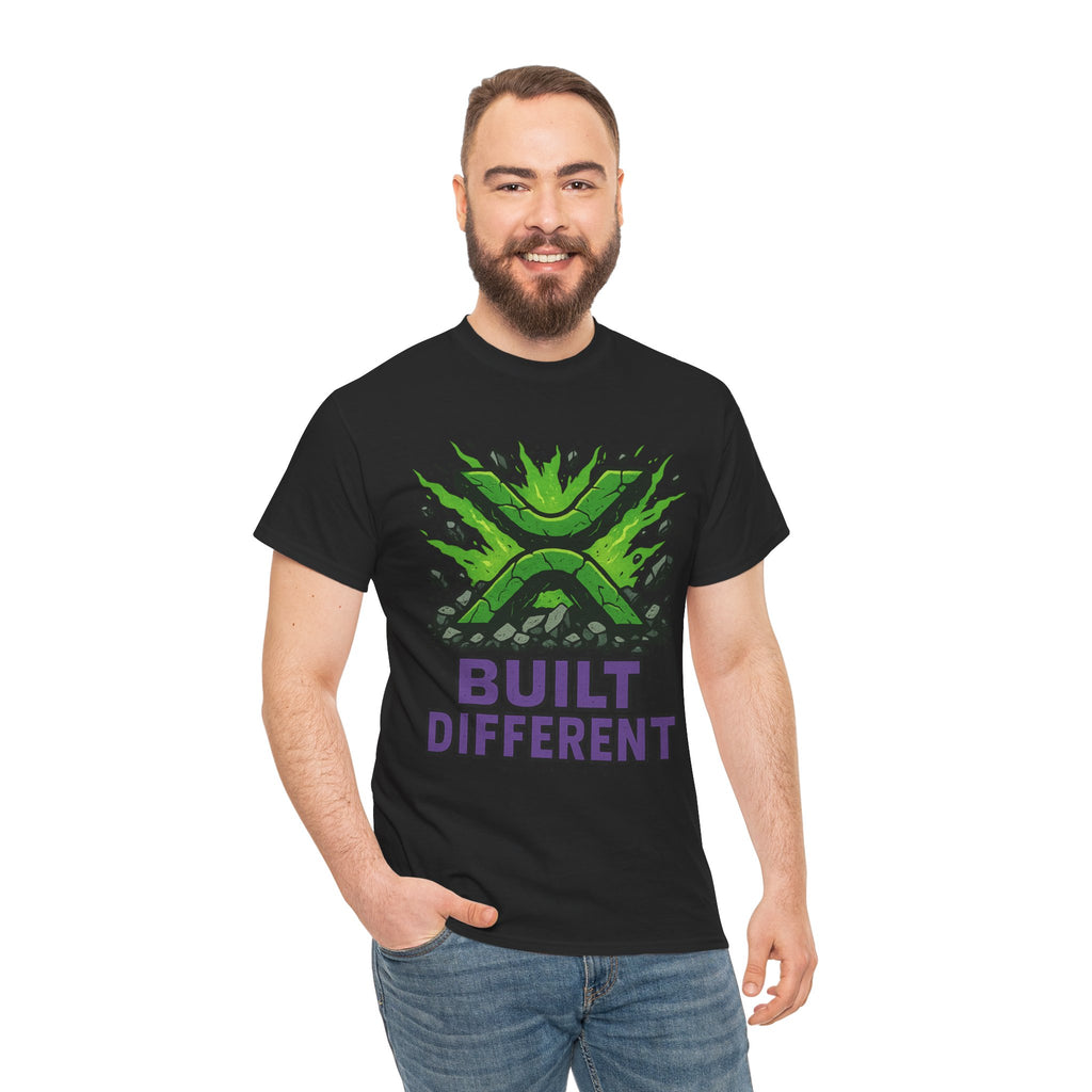Built Different T-Shirt — Green Gamer Logo Tee
