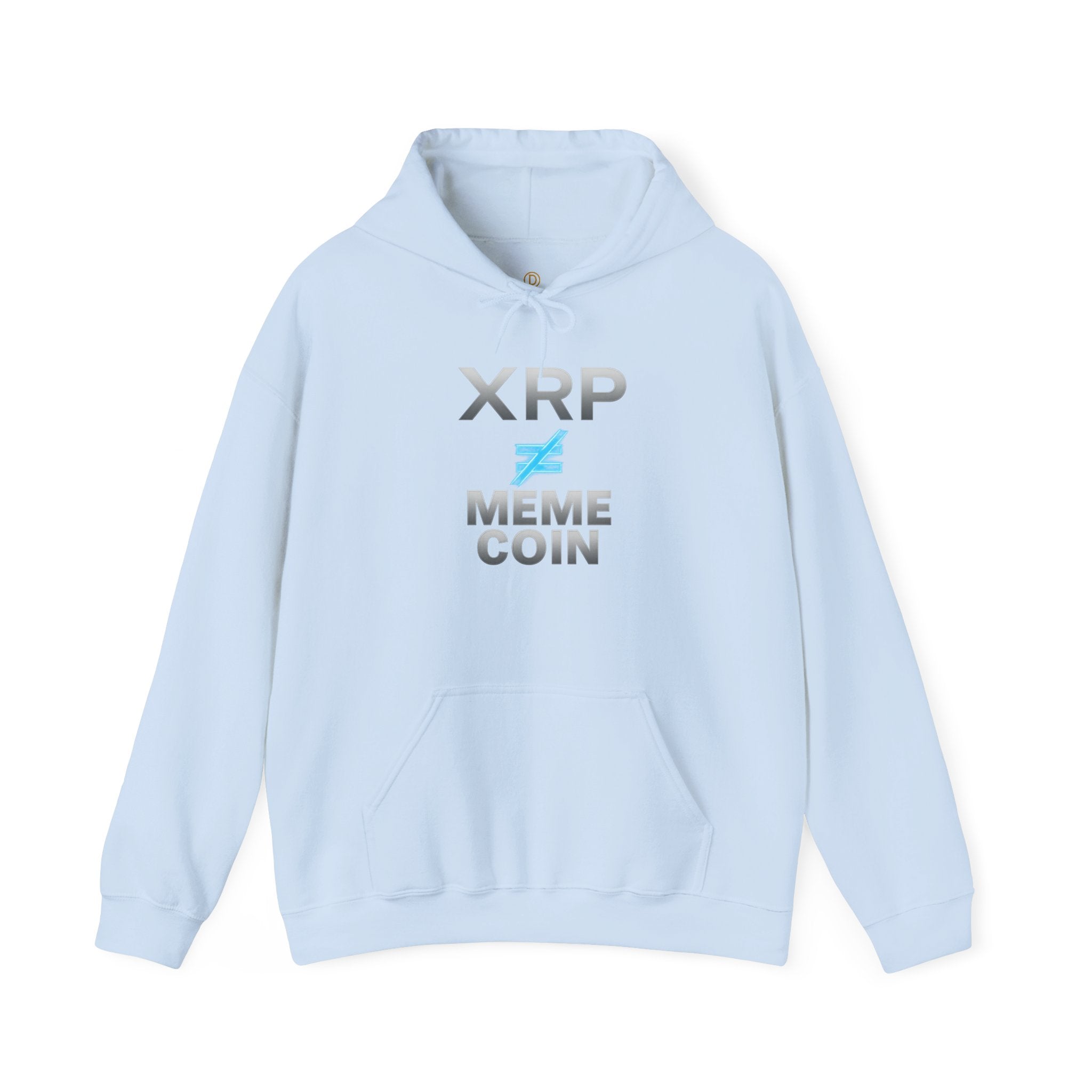 XRP Meme Coin Hoodie — Crypto Logo Pullover for Traders & Enthusiasts