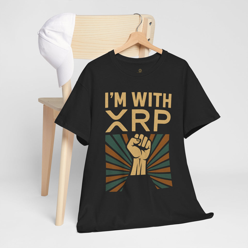 I'm With XRP Graphic Tee – Crypto Supporter Shirt