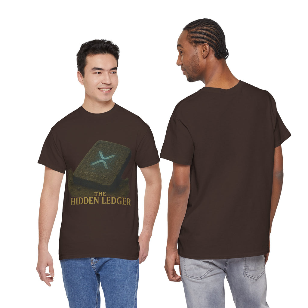 T-Shirt — "The Hidden Ledger" Crypto XRP Wallet Graphic Tee