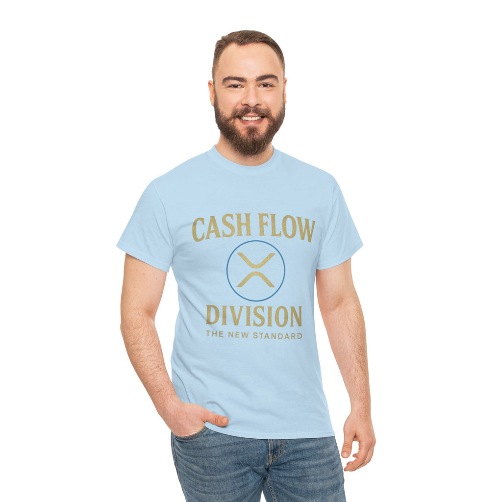 Cash Flow Division Tee — "The New Standard" Graphic T-Shirt