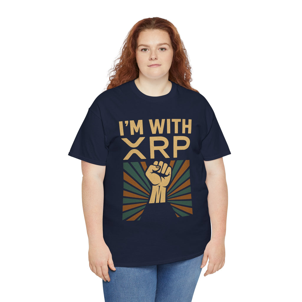 I'm With XRP Graphic Tee – Crypto Supporter Shirt