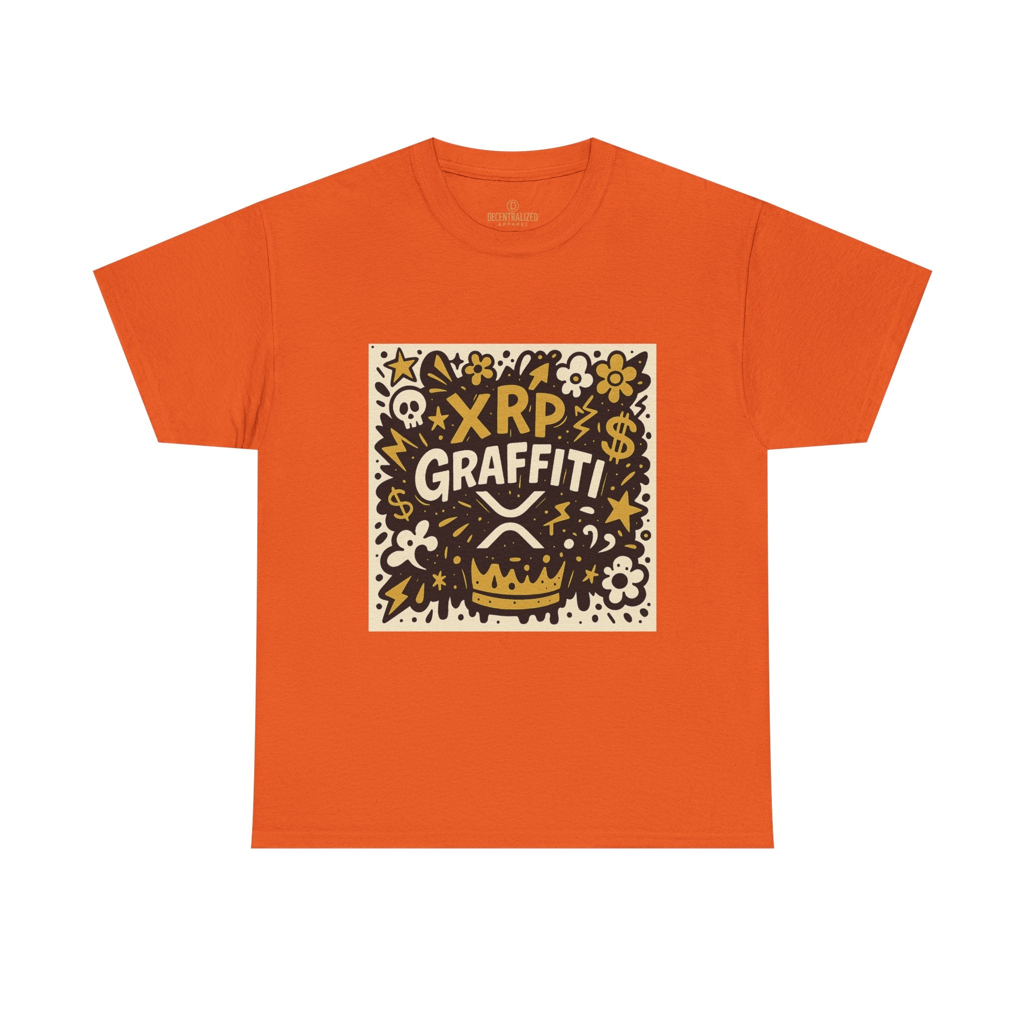 XRP Graffiti Tee — Crypto Street Art T-Shirt