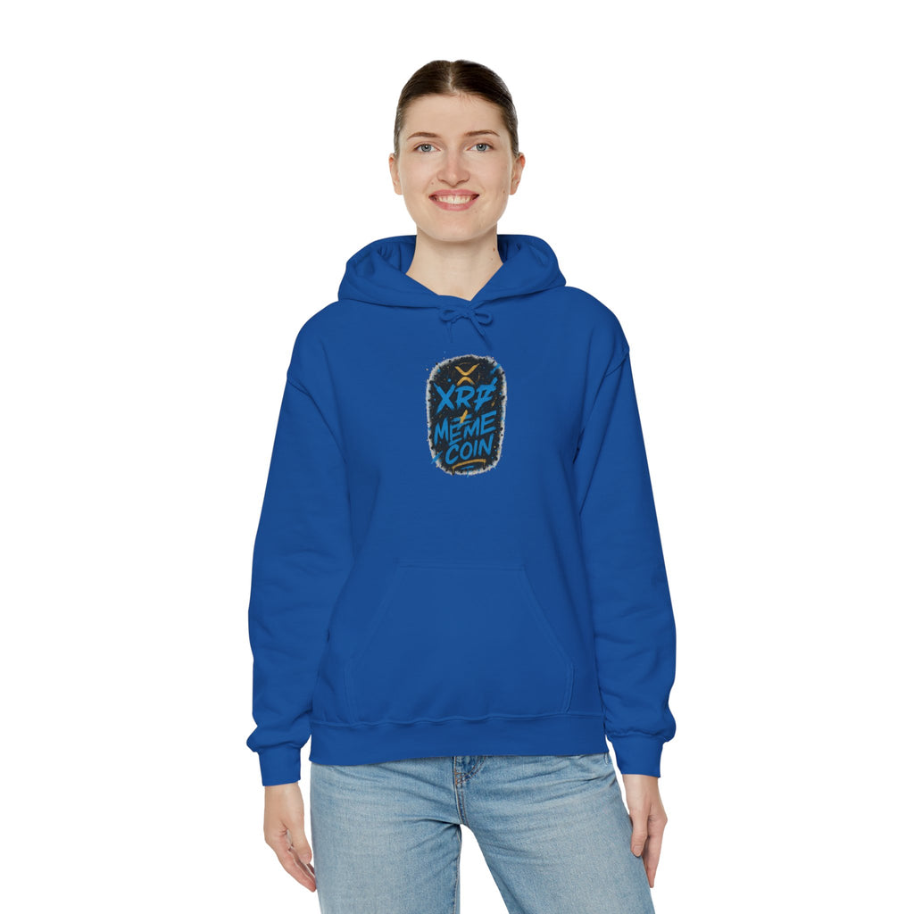 XRP Meme Coin Hoodie – Crypto Graffiti Logo Pullover