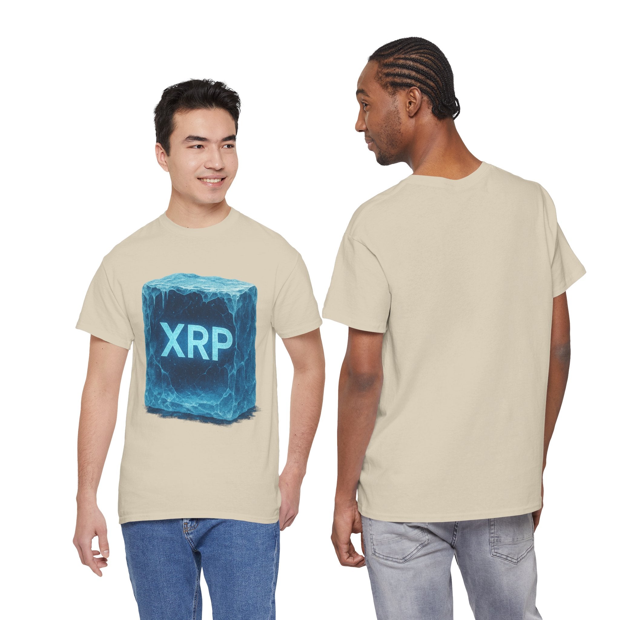XRP Ice Block Tee — Crypto Ripple Logo T-Shirt