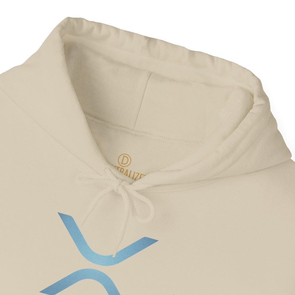 XRP Logo Hoodie – "In Flow We Trust" Crypto Sweatshirt