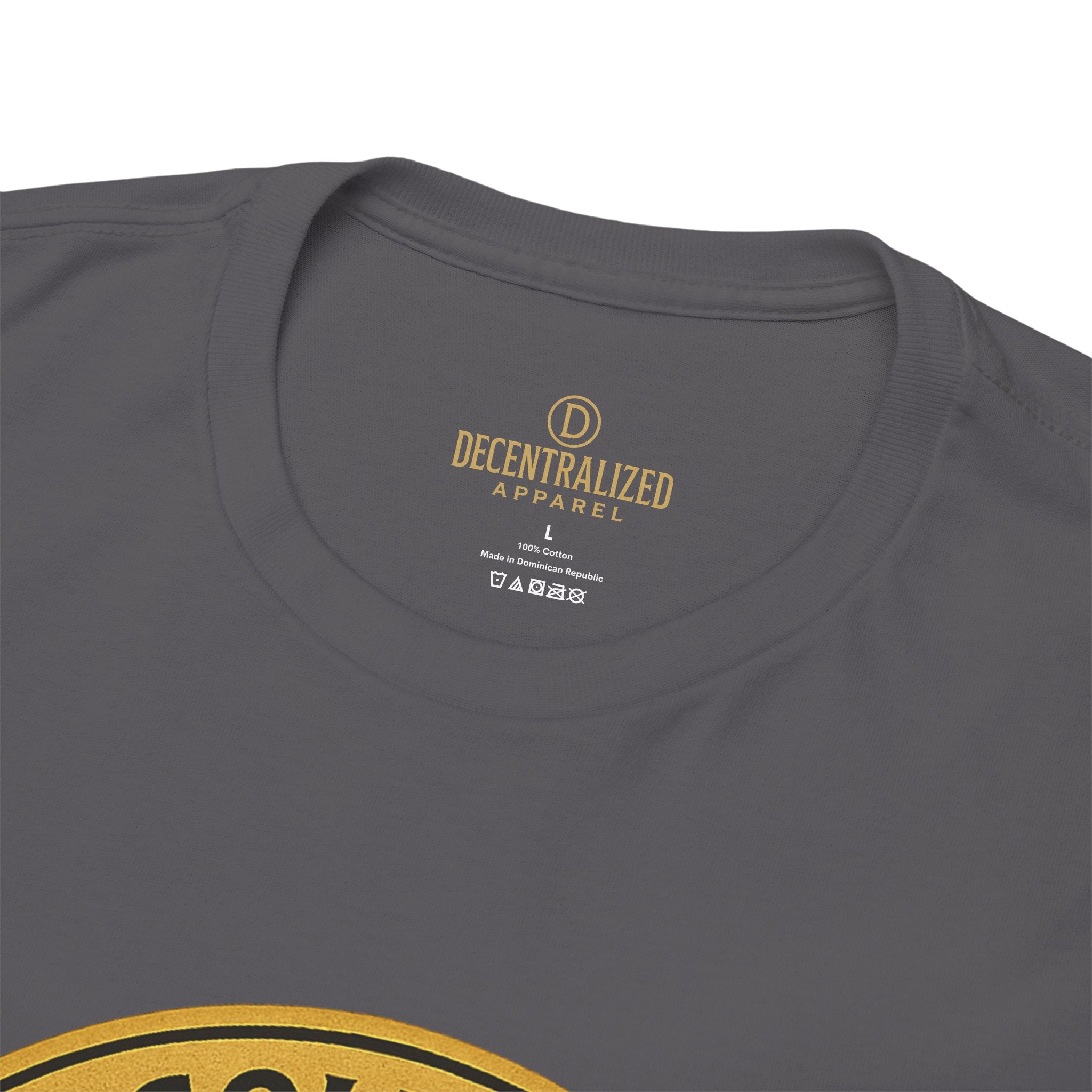 XRP Digital Gold Tee – Cryptocurrency Logo Shirt